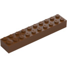 LEGO Červenohnědá Kostka 2 x 10 (3006 / 92538)