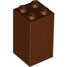 LEGO Reddish Brown Brick 2 x 2 x 3 (30145)