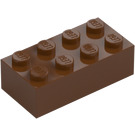 LEGO Červenohnědá Kostka 2 x 4 (3001 / 72841)