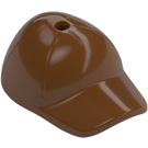 LEGO Reddish Brown Cap with Short Curved Bill with Hole on Top (11303)