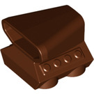 LEGO Reddish Brown Car Engine 2 x 2 with Air Scoop (50943)