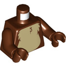 LEGO Rötlich-braun Chip Minifig Torso (973 / 76382)