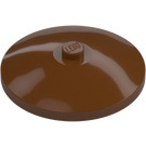 LEGO Reddish Brown Dish 4 x 4 (Solid Stud) (3960 / 30065)