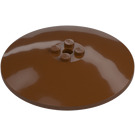 LEGO Reddish Brown Dish 8 x 8 (3961 / 18859)