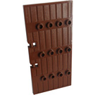 LEGO Reddish Brown Door 1 x 5 x 8.5 Stockade (87601)