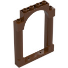 LEGO Reddish Brown Door Frame 1 x 6 x 7 with Arch (40066)