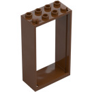 LEGO Reddish Brown Door Frame 2 x 4 x 6 (60599)