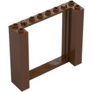 LEGO Reddish Brown Door Frame 2 x 8 x 6 (80400)