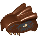 LEGO Reddish Brown Dragon Head (51344 / 53290)