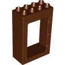LEGO Reddish Brown Duplo Door Frame 2 x 4 x 5 (92094)