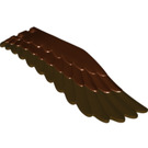 LEGO Reddish Brown Eagle Wing Left with Dark Brown Feathers (11778 / 14160)