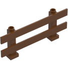 LEGO Reddish Brown Fence 1 x 8 x 2 (6079)