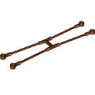 LEGO Reddish Brown Flexible Stretcher Holder with Four Holes (18390 / 30191)