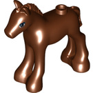 LEGO Reddish Brown Foal with Brown Eyes (11241 / 19925)
