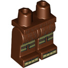 LEGO Roodachtig Bruin Gamorrean Bewaker Minifigure Heupen en benen (1529 / 3815)