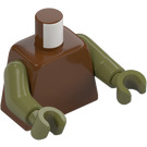 LEGO Roodachtig bruin Gamorrean Bewaker Undecorated Torso (973 / 76382)