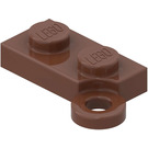 LEGO Roodachtig bruin Scharnier Plaat 1 x 4 Basis (2429)