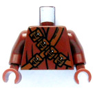 LEGO Rödaktig Brun Jawa Kropp (973 / 73403)