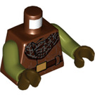 LEGO Brun rougeâtre Kuiil Minifig Torse (973 / 76382)