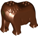 LEGO Roodachtig Bruin Mammoth Lichaam (36548 / 46686)