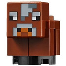 LEGO Reddish Brown Minecraft Reddish Brown Baby Cow