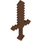 LEGO Reddish Brown Minecraft Sword (18787)