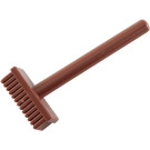 LEGO Reddish Brown Minifig Tool Pushbroom (3836)