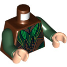 LEGO Roodachtig bruin Minifiguur Torso (973 / 76382)