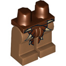 LEGO Reddish Brown Minifigure Hips and Legs with Decoration (3815 / 15938)