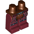 레고 붉은 갈색 미니피규어 엉덩이와 다리 ~와 함께 장식 (3815 / 18129)
