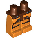 LEGO Reddish Brown Minifigure Hips and Legs with Star Wars Pockets and Gunbelts (3815 / 94793)