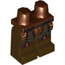 레고 붉은 갈색 Neimoidian Warrior 미니피규어 엉덩이와 다리 (3815 / 17024)