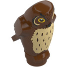 LEGO Reddish Brown Owl with Spotted Chest with Angular Features (92084 / 92648)