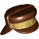 LEGO Reddish Brown Panaka Hat with Reddish Brown Top (21840)