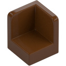 LEGO Reddish Brown Panel 1 x 1 Corner with Rounded Corners (6231)