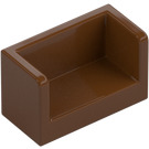 LEGO Reddish Brown Panel 1 x 2 x 1 with Closed Corners (23969 / 35391)