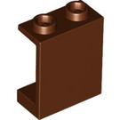 LEGO Reddish Brown Panel 1 x 2 x 2 without Side Supports, Hollow Studs (4864 / 6268)