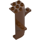 LEGO Reddish Brown Panel 3 x 3 x 5 Tree Trunk (60373)