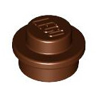 LEGO Reddish Brown Plate 1 x 1 Round (6141 / 30057)