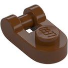 LEGO Reddish Brown Plate 1 x 1 Round with Handle (26047)