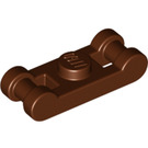 LEGO Reddish Brown Plate 1 x 1 with Two Bar Handles (78257)