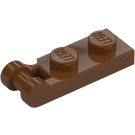 LEGO Reddish Brown Plate 1 x 2 with End Bar Handle (60478)