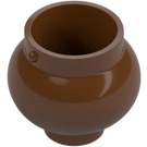 LEGO Reddish Brown Pot / Cauldron with Handle Holders (79807 / 98374)