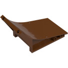 LEGO Reddish Brown Ramp Section - Upwards (77822)