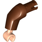 LEGO Reddish Brown Right Arm with Flesh Hand (38630)
