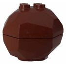 LEGO Reddish Brown Rock 4 x 4 Boulder