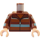 LEGO Reddish Brown Ron Weasley Minifig Torso (973)