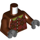 LEGO Reddish Brown Ron Weasley Minifig Torso (973 / 76382)