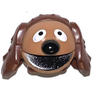 LEGO Rötliches Braun Rowlf Kopf