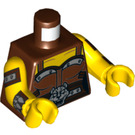 LEGO Rötlich-braun Sherry Scratchen-Post Minifig Torso (973 / 76382)